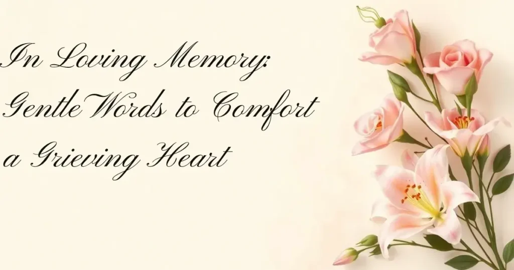 40+ Condolence Messages to Share Sympathy and Comfort with Grace