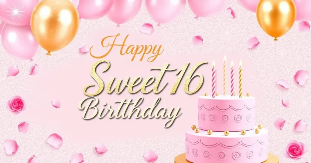 55+ Unique Happy Sweet 16 Birthday Wishes for Girls and Boys