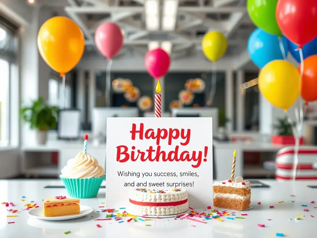 85+ Best Birthday Wishes for Coworkers to Share in the Workplace