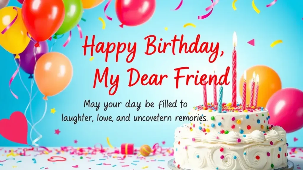 A Birthday Hug in Words Heartfelt Birthday Wishes for Your Best Friend