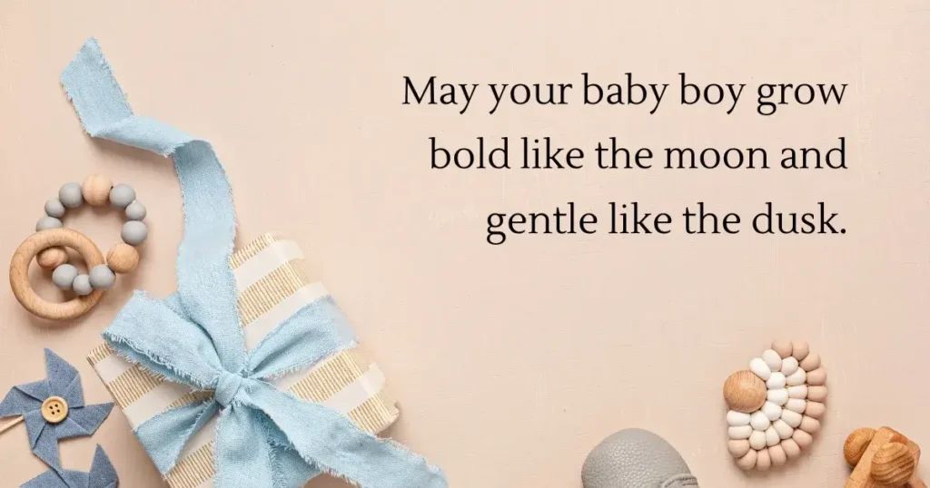 Baby Shower Wishes for a Boy