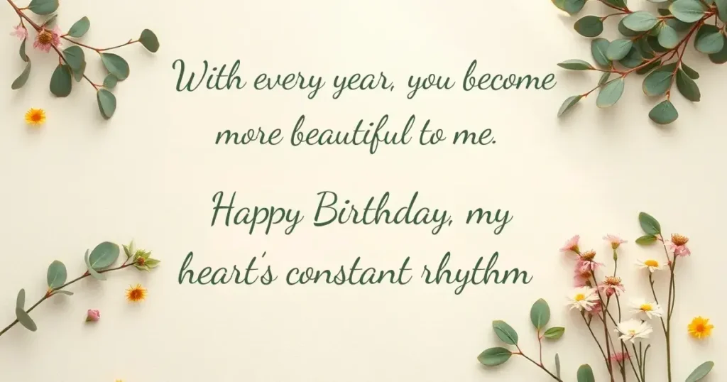 Birthday Wishes for Wife Religious When the Heart Speaks to Heaven Too