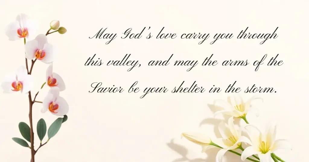 Christian Condolence Messages