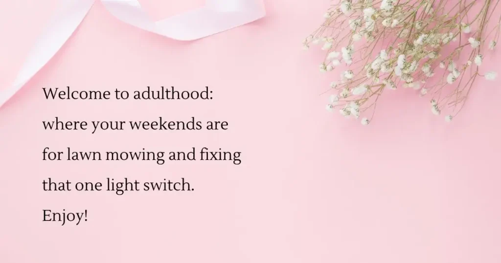 Funny, Sassy, and Slightly Weird Housewarming Wishes