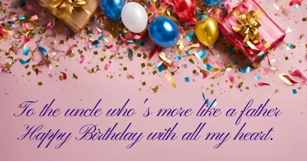 Heart Touching Birthday Wishes for Uncle