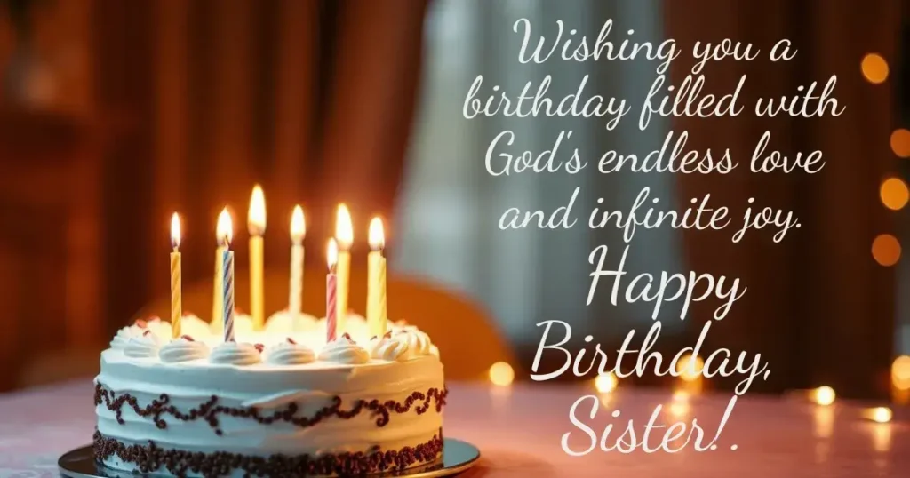 Heartfelt Religious Birthday Wishes for Sister