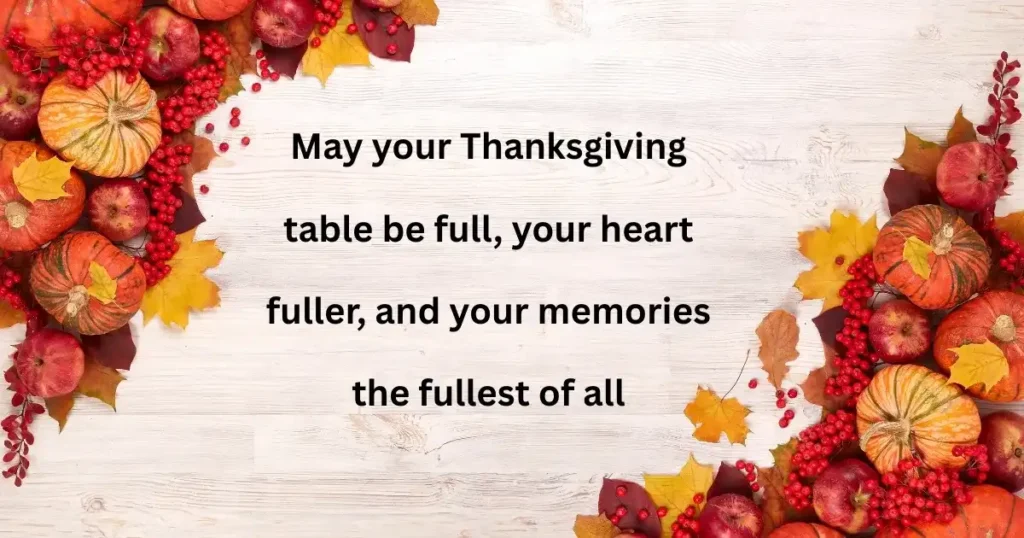 Heartfelt Thanksgiving Wishes for Loved Ones