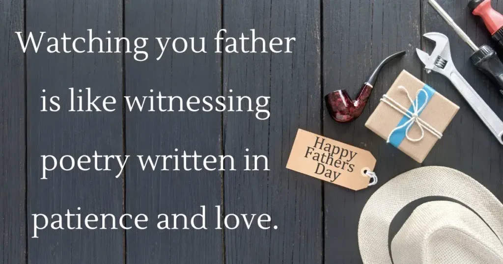 Inspirational Fathers Day Wishes for Husband as a Role Model