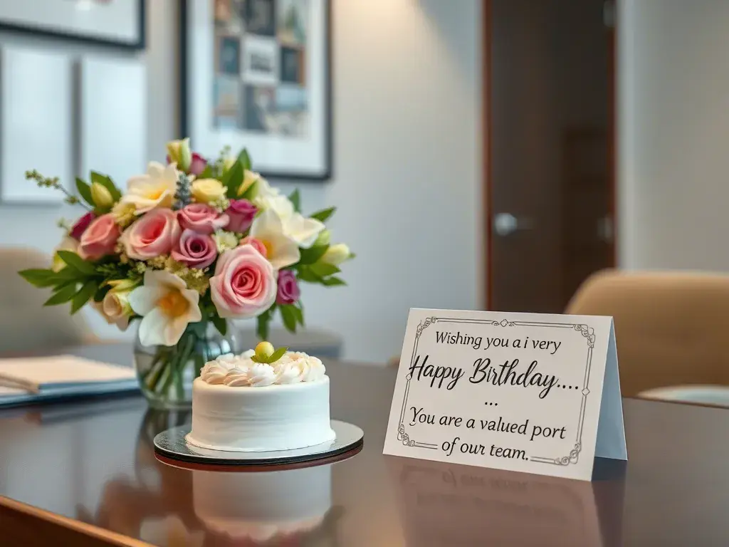  Professional Birthday Wishes for the Workplace