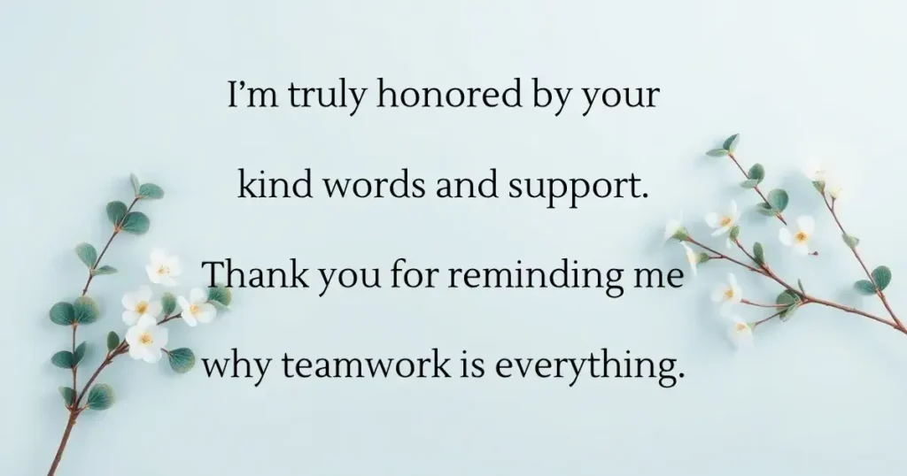Professional Thank You Messages for Appreciation Moments