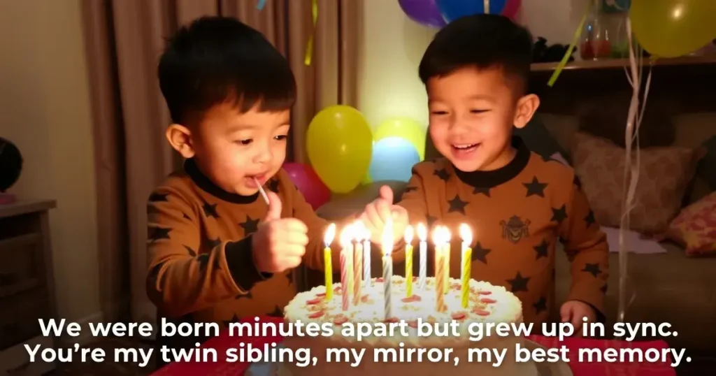 Religious Birthday Greetings and Christian Birthday Wishes for Twin Brother