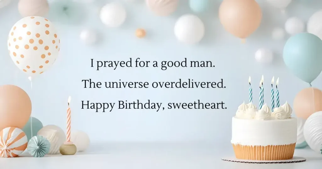 Romantic Birthday Messages for Husband from Wife