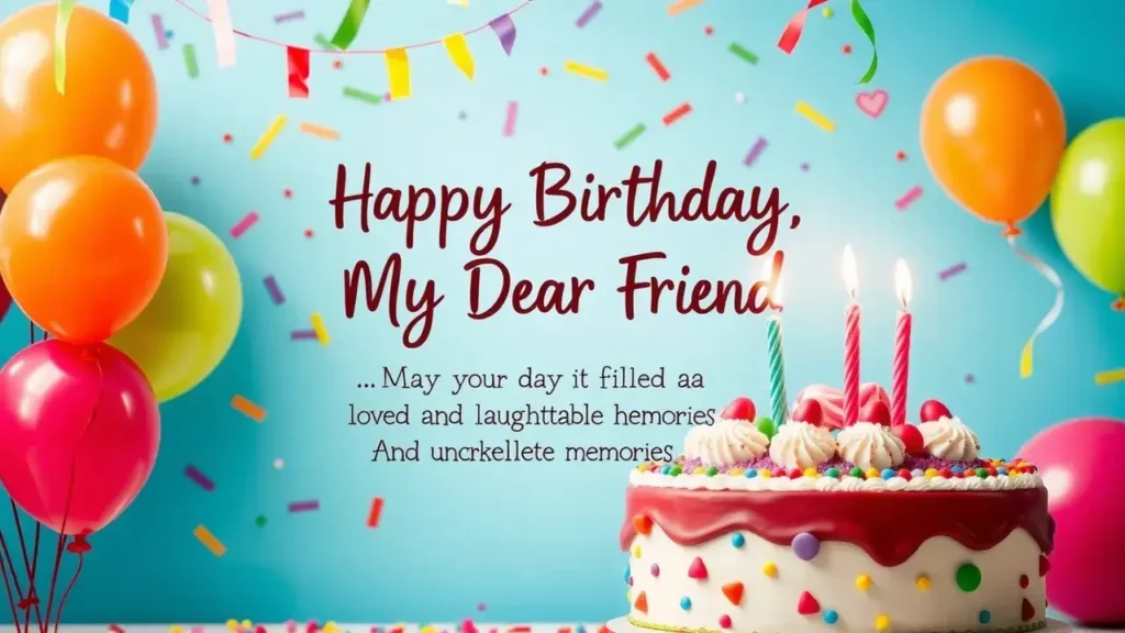 Special Birthday Wishes for the Friend Who Feels Like Family