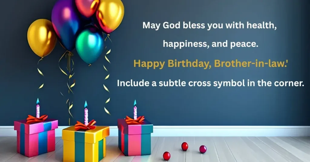 Spiritual Birthday Wishes for Brother-in-Law