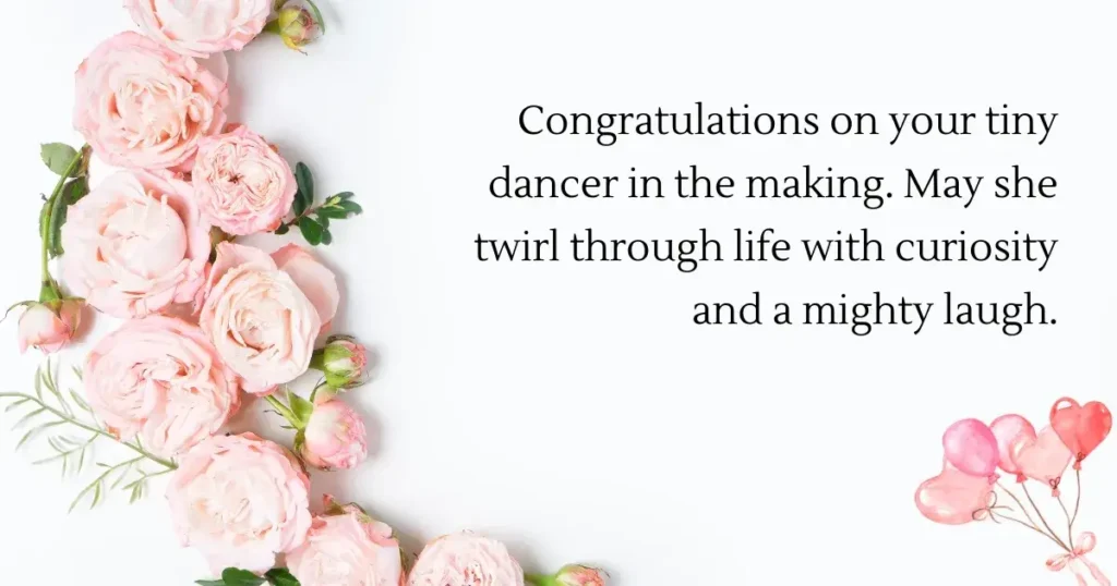 Sweet Wishes for a Baby Girl’s Arrival