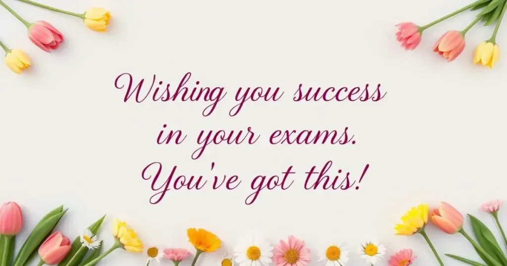 💬 Inspirational Wishes to Boost Exam Confidence