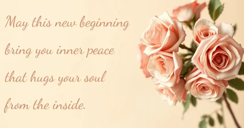 Best Wishes for New Beginning in Personal Life Chapter