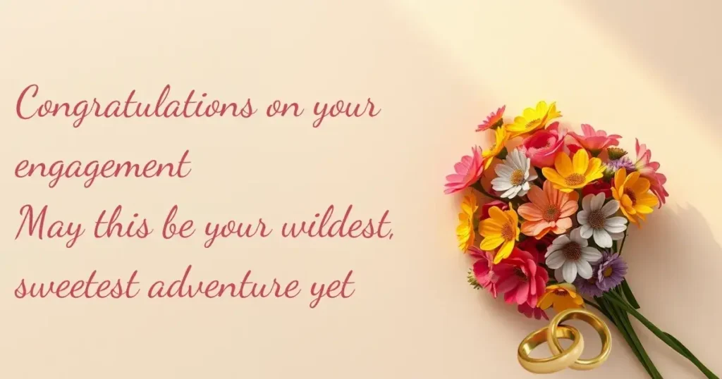 Sweet and Short Engagement Wishes – Straight to the Heart