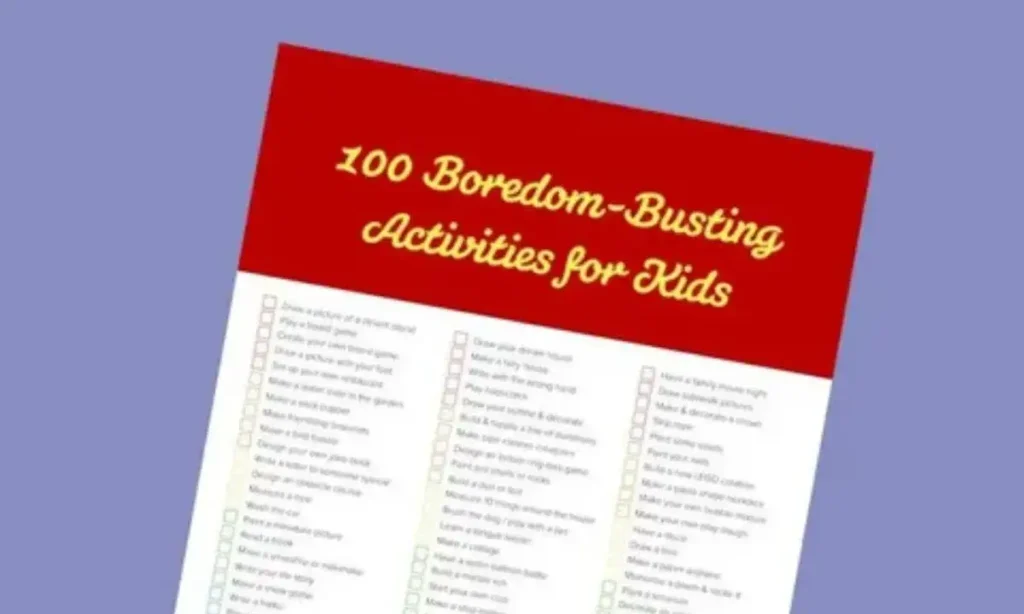 40+Things To Do When Bored - Boredom Busting Ideas