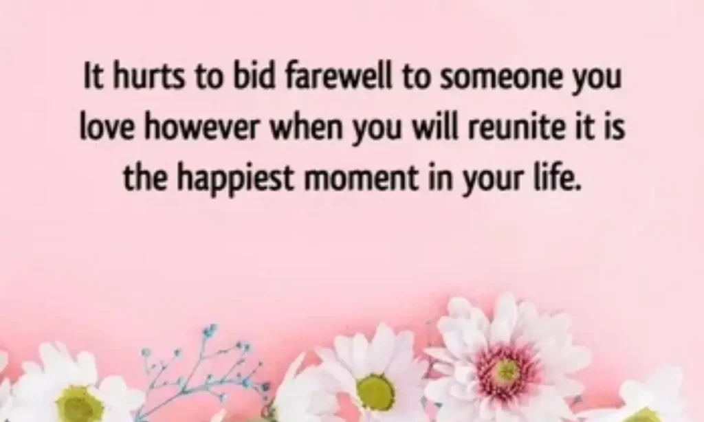 hope to see you 65 responses to meaningful farewell