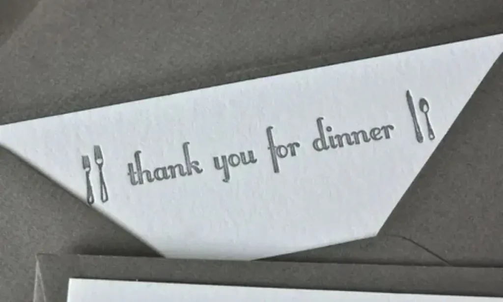 Thank You Notes for Special Occasions