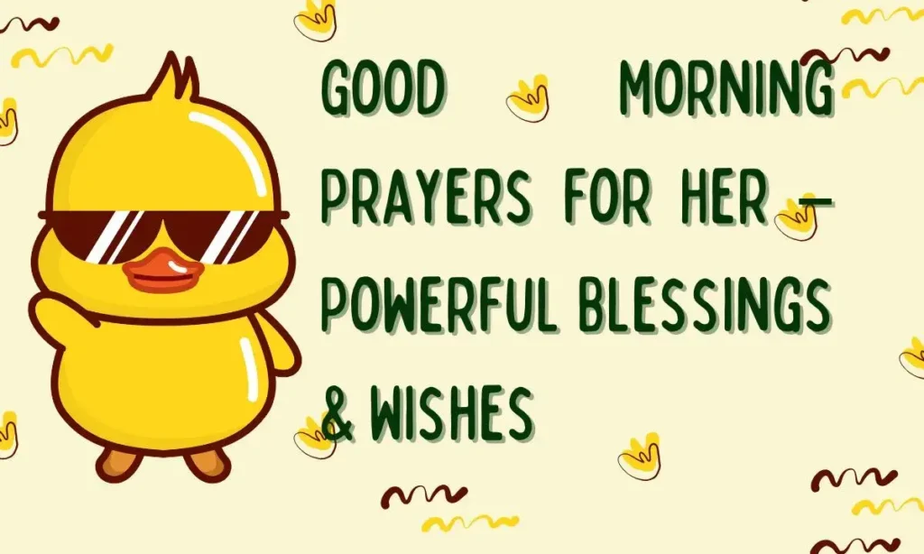 Good Morning Prayers for Her – Powerful Blessings & Wishes